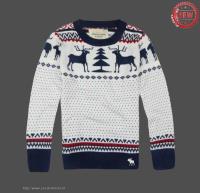 heren abercrombie and fitch crewneck truien blauw rood pattern wit koningsblauw Outlet Enschede gs2du201